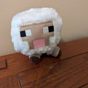 Minecraft Series 2 Overworld 6" Baby Sheep Plush Stuffed Animal Mojang 2014 NWT